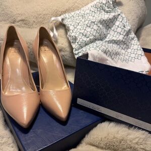 Women’s comfortable leather high heels